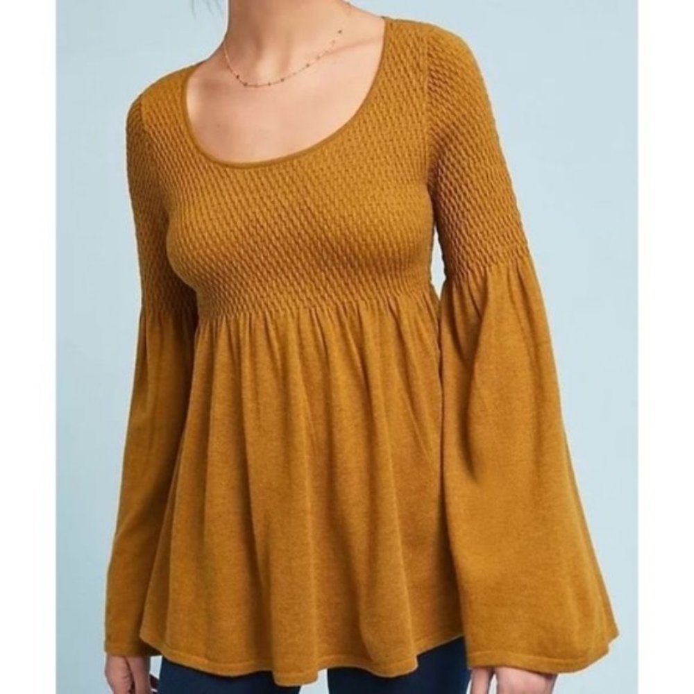 Anthropologie Knitted & Knotted Esme Sweater